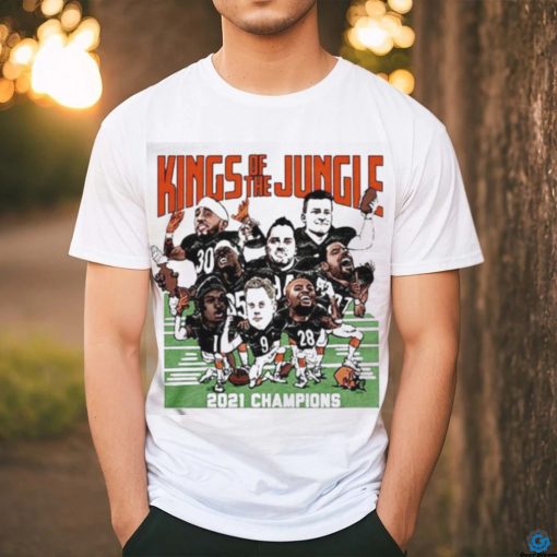 Official Cincinnati Bengals Kings Of The Jungle Caricatures Shirt