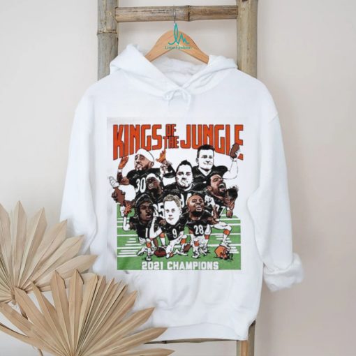 Official Cincinnati Bengals Kings Of The Jungle Caricatures Shirt