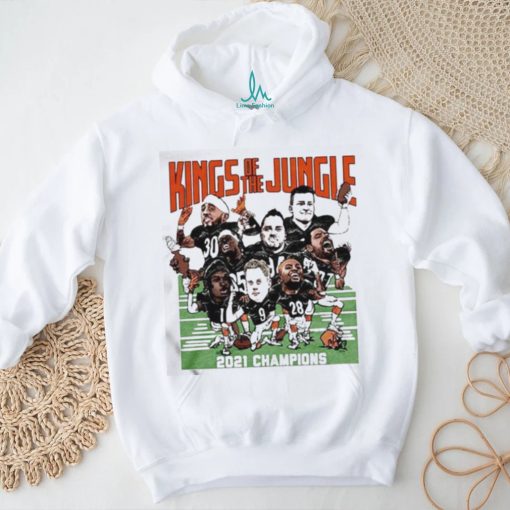 Official Cincinnati Bengals Kings Of The Jungle Caricatures Shirt