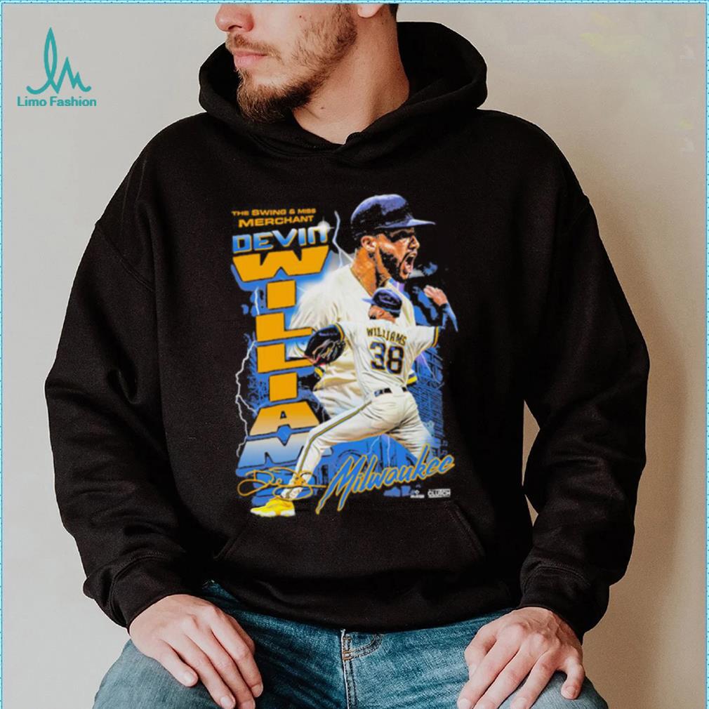 Devin Williams Swing Milwaukee Baseball Signatures Shirt, hoodie