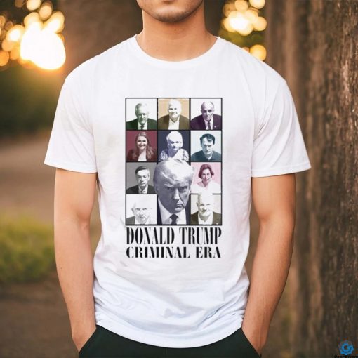 Official Donald Trump Criminal Era Shirt