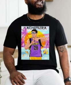 Official GoldenKnightGFX Rui Hachimura Hollywood Here To Stay shirt