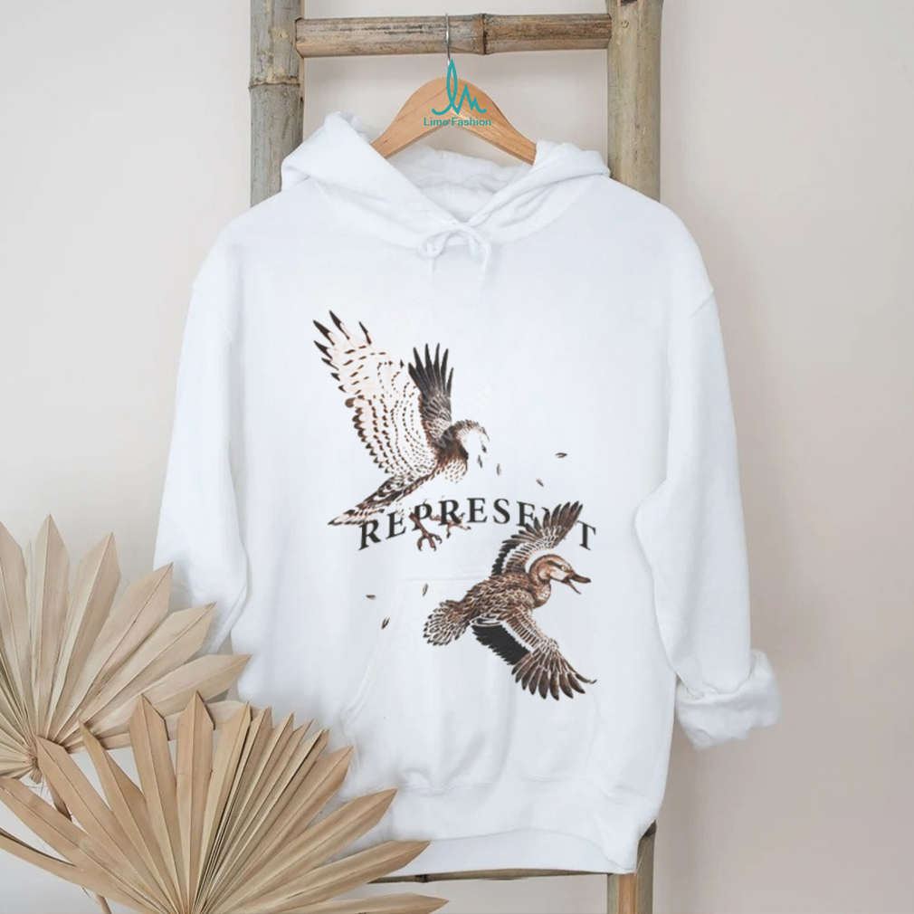 Official Harvey Nichols Store Represent Birds Of Prey Printed Tee Cream Harveynichols shirt Official Harvey Nichols Store Represent Birds Of Prey Printed Tee Cream Harveynichols shirt
