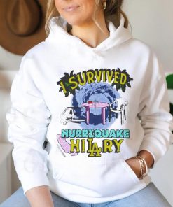 Official I Survived Hurriquake Hilary Shirt