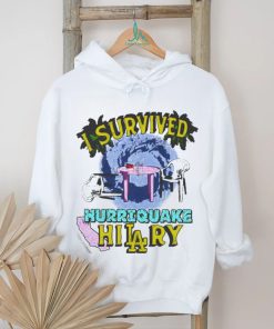 Official I Survived Hurriquake Hilary Shirt