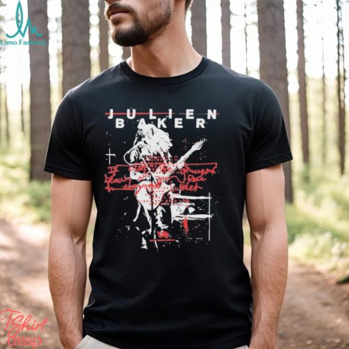 Official Julien Baker Merch Live Flier shirt