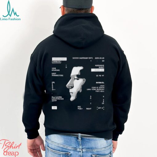 Official Lexfridman Consciousness Enabled Lex Shirt