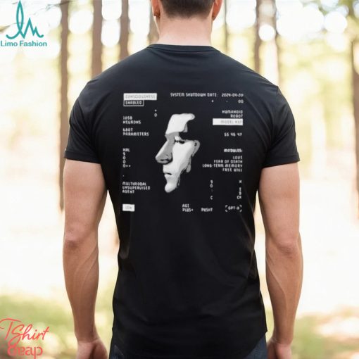 Official Lexfridman Consciousness Enabled Lex Shirt