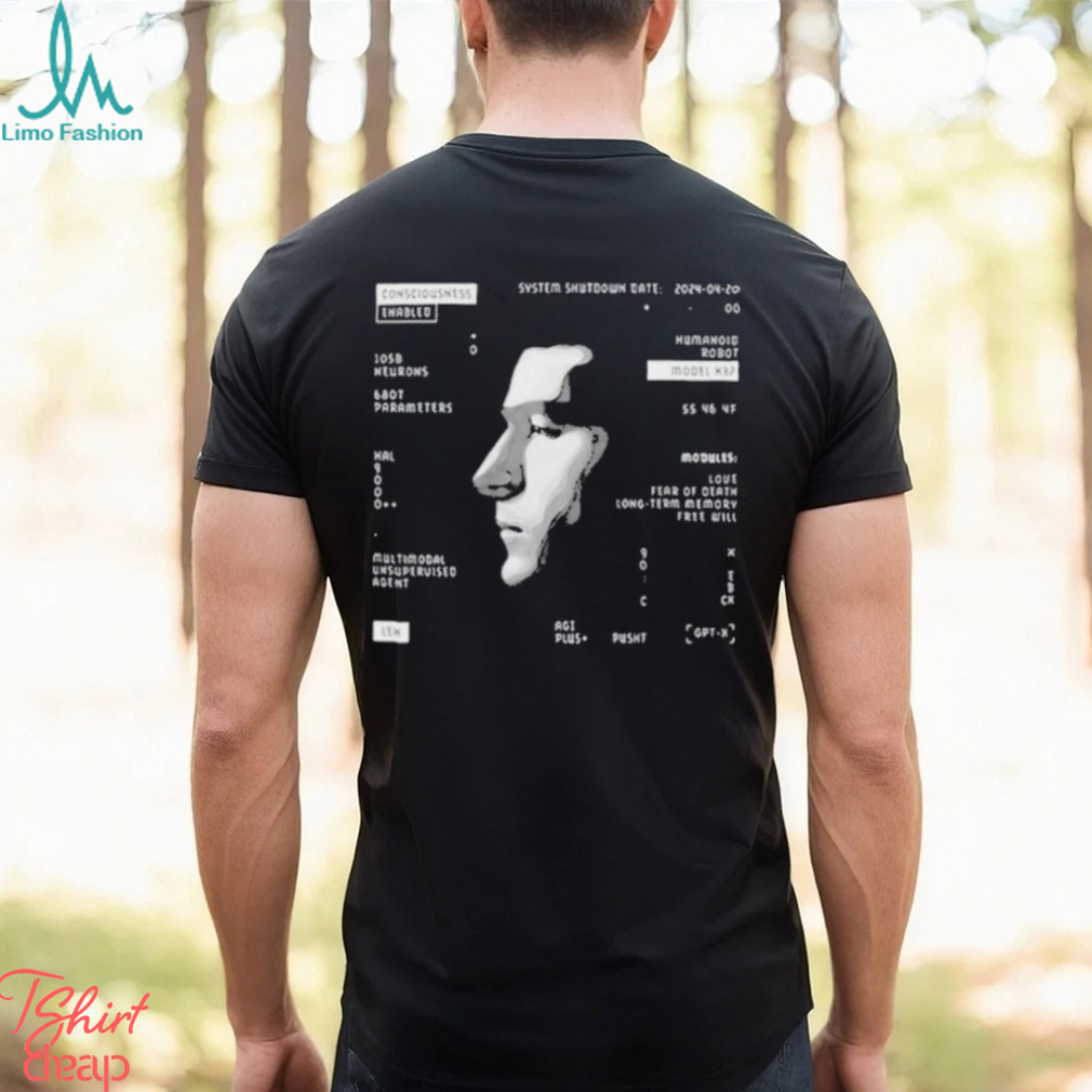 Official Lexfridman Consciousness Enabled Lex Shirt Official Lexfridman Consciousness Enabled Lex Shirt