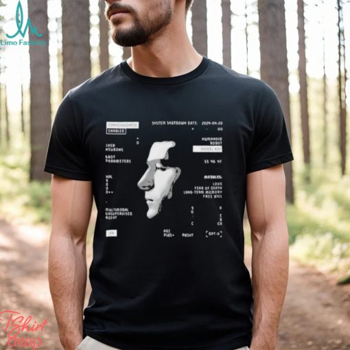 Official Lexfridman Consciousness Enabled Lex Shirt