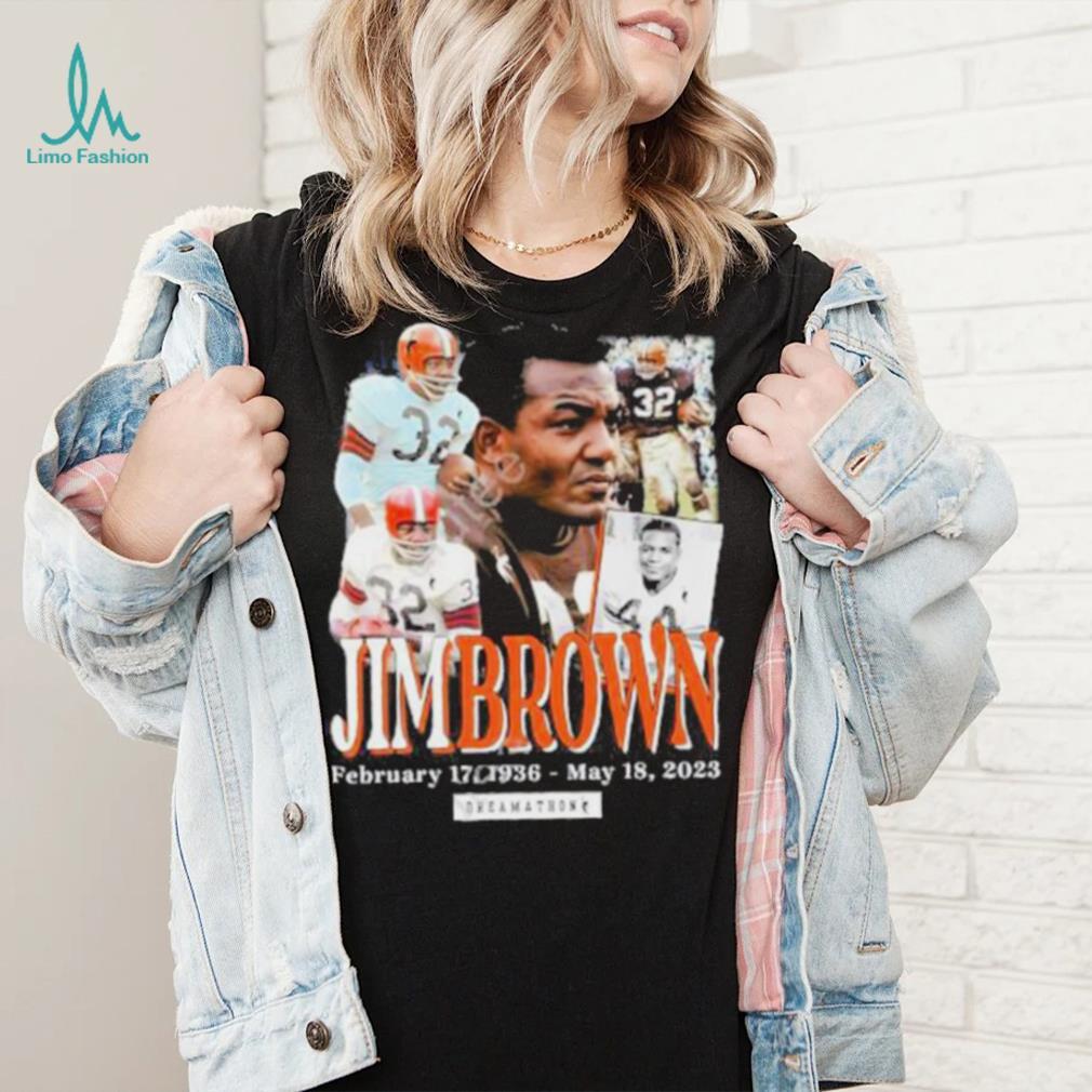 In Memory Of Jim Brown May 18 2023 Cleveland Browns Vintage Shirt, hoodie,  sweater, long sleeve and tank top