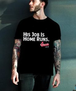 Official Matt Olson His Job Is Home Runs Funny shirt