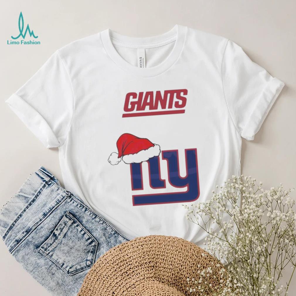 Official New york giants NFL Christmas logo 2023 T shirt - Limotees