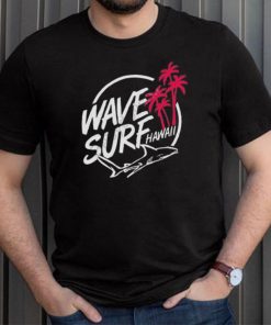 Official Rimthegoat Wave Surf Hawaii Shark Tee Shirt