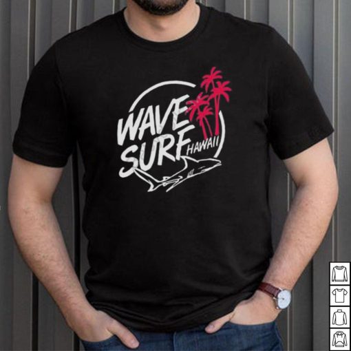 Official Rimthegoat Wave Surf Hawaii Shark Tee Shirt