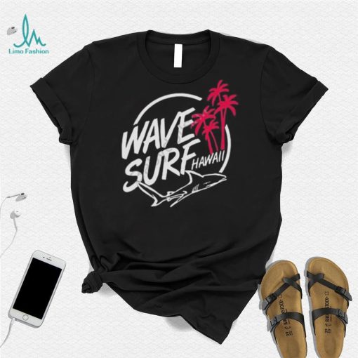 Official Rimthegoat Wave Surf Hawaii Shark Tee Shirt