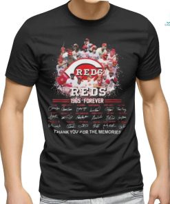 Official The Reds 1965 – Forever Thank You For The Memories Signatures 2023 T Shirt