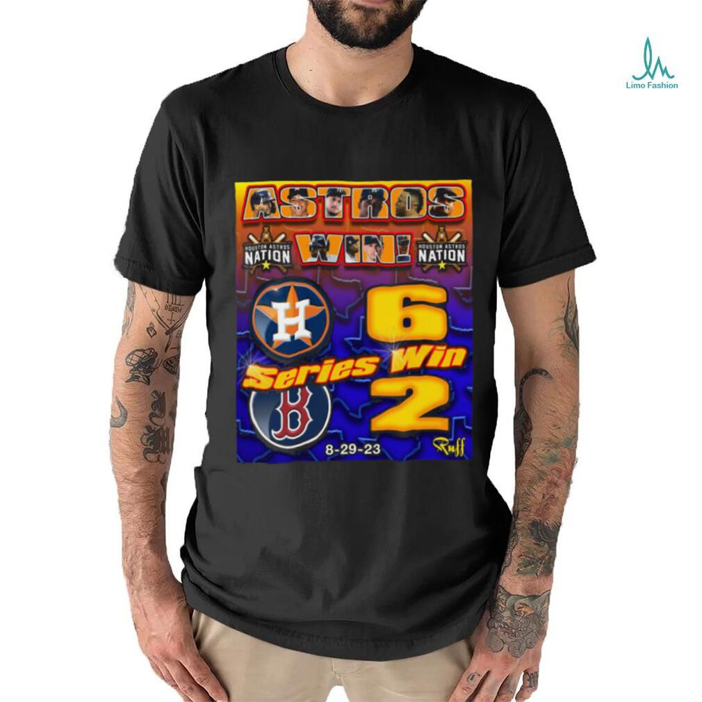 Official houston Astros wins 6 2 Boston Red Sox National August 29, 2023  Final Scores Shirt - Limotees