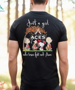 Official just A Girl Who Loves Fall And Las Vegas Aces T Shirt