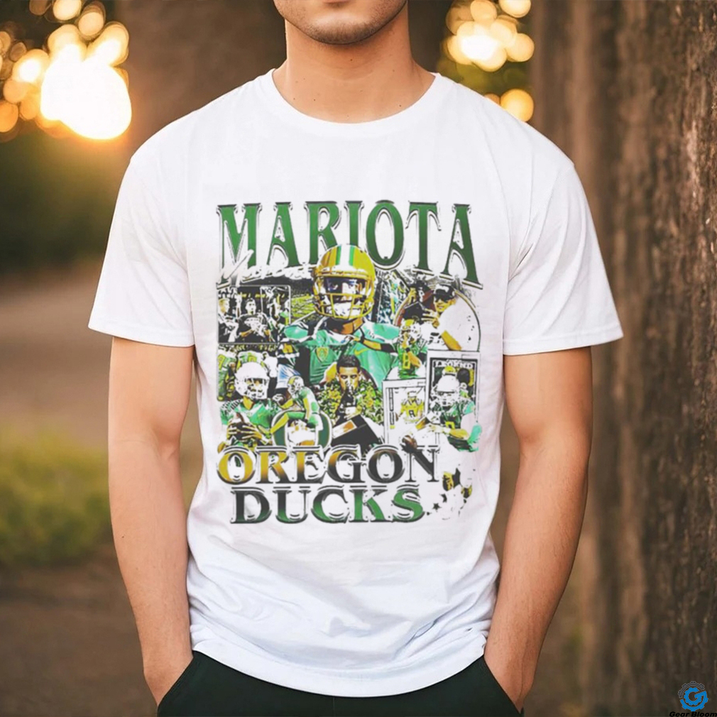 Official marcus Mariota Oregon Ducks Football Shirt - Limotees