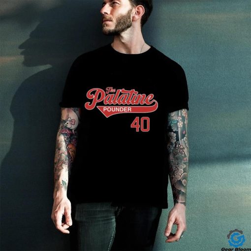 Official the Palatine Pounder 40 Tee Shirt