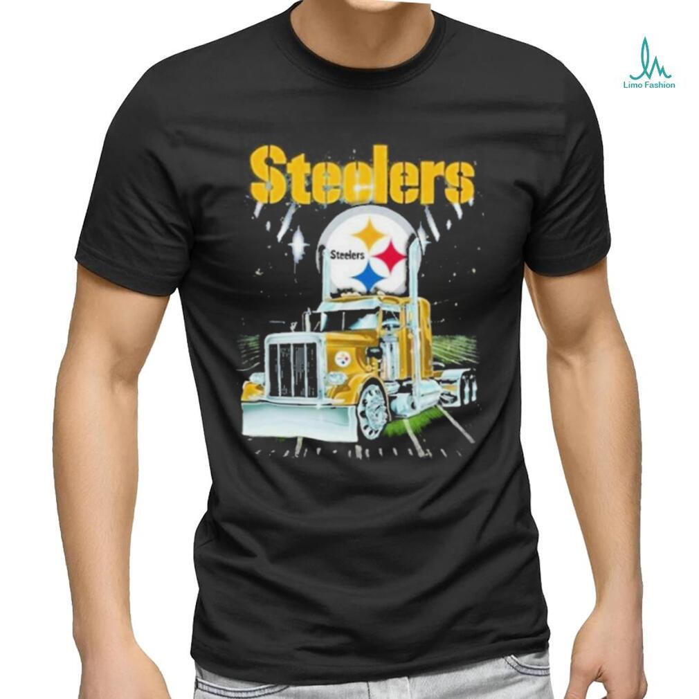 Nike Pittsburgh Steelers Black Playbook Long Sleeve T Shirt