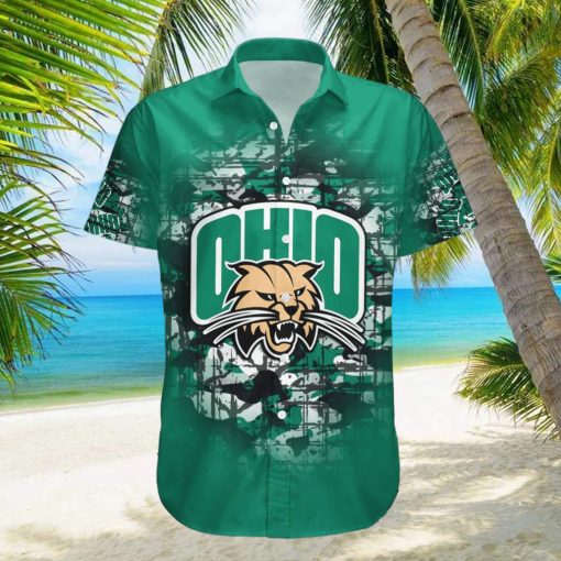 Ohio Bobcats Hawaiian Shirt