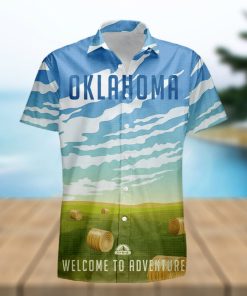 Oklahoma Retro Style Travel Summer 3D Hawaiian Shirt Gift For Men And Women Fans