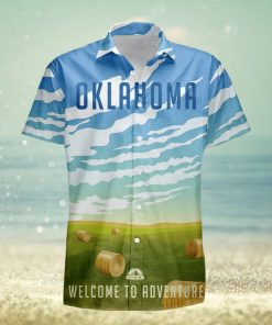 Oklahoma Retro Style Travel Summer 3D Hawaiian Shirt Gift For Men And Women Fans