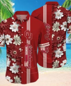 Oklahoma Sooners NCAA Flower Hawaiian Shirt