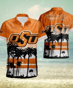 Ncaa Oklahoma State Cowboys Orange Beach Trendy Hawaiian Shirt Aloha Shirt  - Trendy Aloha