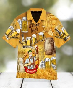 Oktoberfest Time To Drink Beer Gifts for Beer Lover Hawaiian Shirt