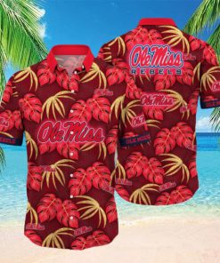 Ole Miss Rebels NCAA For Sports Fan Summer Hawaiian Beach Shirt