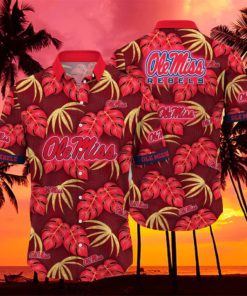 Ole Miss Rebels NCAA For Sports Fan Summer Hawaiian Beach Shirt