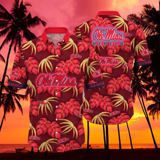 Ole Miss Rebels NCAA For Sports Fan Summer Hawaiian Beach Shirt