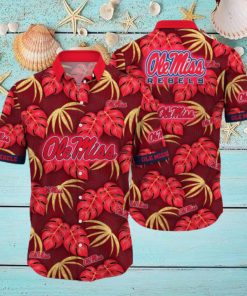 Ole Miss Rebels NCAA For Sports Fan Summer Hawaiian Beach Shirt