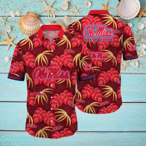 Ole Miss Rebels NCAA For Sports Fan Summer Hawaiian Beach Shirt