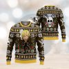 Jurassic Park Logo Snowflake Pattern Ugly Christmas Sweater Christmas Gift For Men And Women