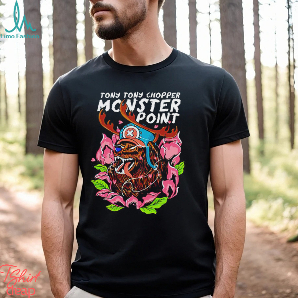 One Piece Tony Tony Chopper monster point Anime shirt - teejeep