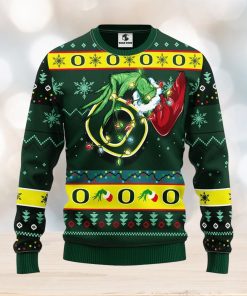 Oregon Ducks Grinch Christmas Ugly Sweater