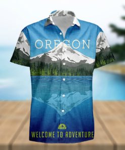 Oregon Retro Style Travel Summer 3D Hawaiian Shirt Gift For Men And Women Fans