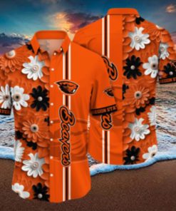 Oregon State Beavers NCAA Flower Hawaiian Shirt