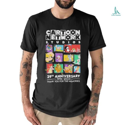 Original Cartoon Network Studios 29th Anniversary 1994 2023 thank You for the memories shirt