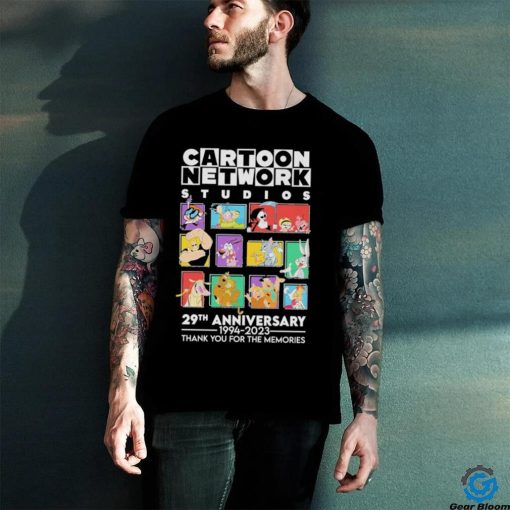 Original Cartoon Network Studios 29th Anniversary 1994 2023 thank You for the memories shirt