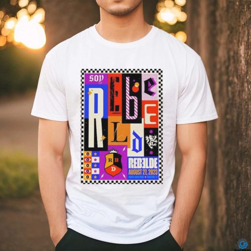 Original Soy Rebelde Tour August 27th 2023 Minute Maid Park Houston TX T Shirt