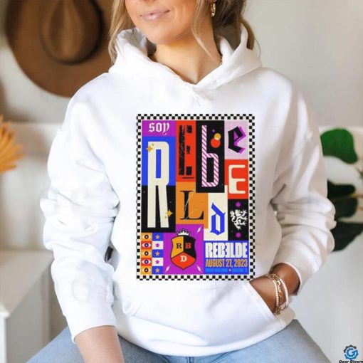 Original Soy Rebelde Tour August 27th 2023 Minute Maid Park Houston TX T Shirt