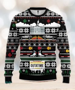 Outatime Ugly Christmas Sweater Amazing Gift Men And Women Christmas Gift