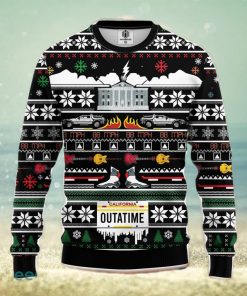 Outatime Ugly Christmas Sweater Amazing Gift Men And Women Christmas Gift