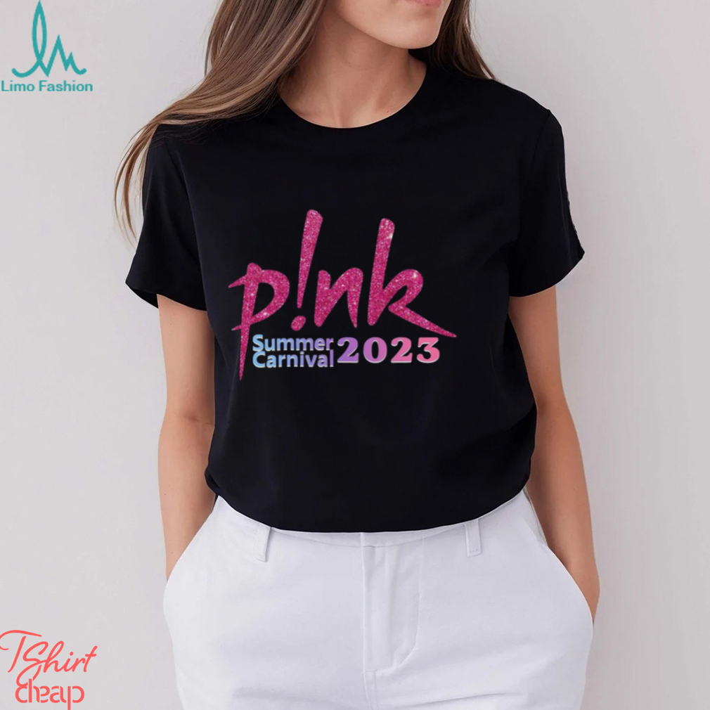 P!Nk Pink Singer Summer Carnival 2023 Tour T Shirt Trust Fall Album Shirt  Music Concert Classic - Limotees
