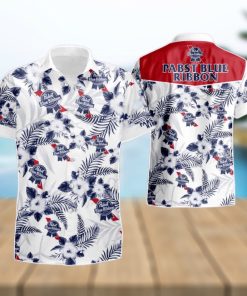 Pabst Blue Ribbon Summer Hawaiian Shirt And Short